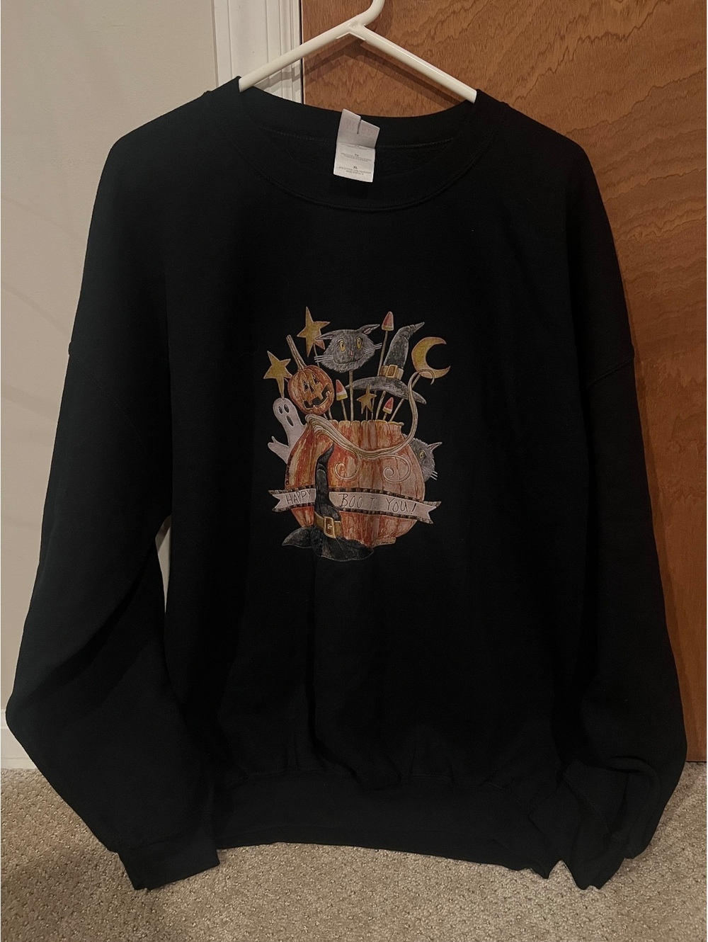 Vintage Halloween “Happy Boo to You” Crewneck